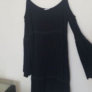 Boho Black Dress